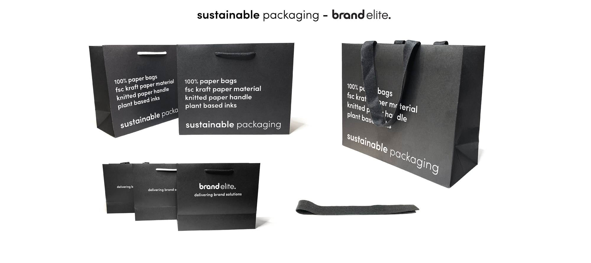 Brand Elite - Welcome Banner 2 - Sustainable Packaging Paper Bags