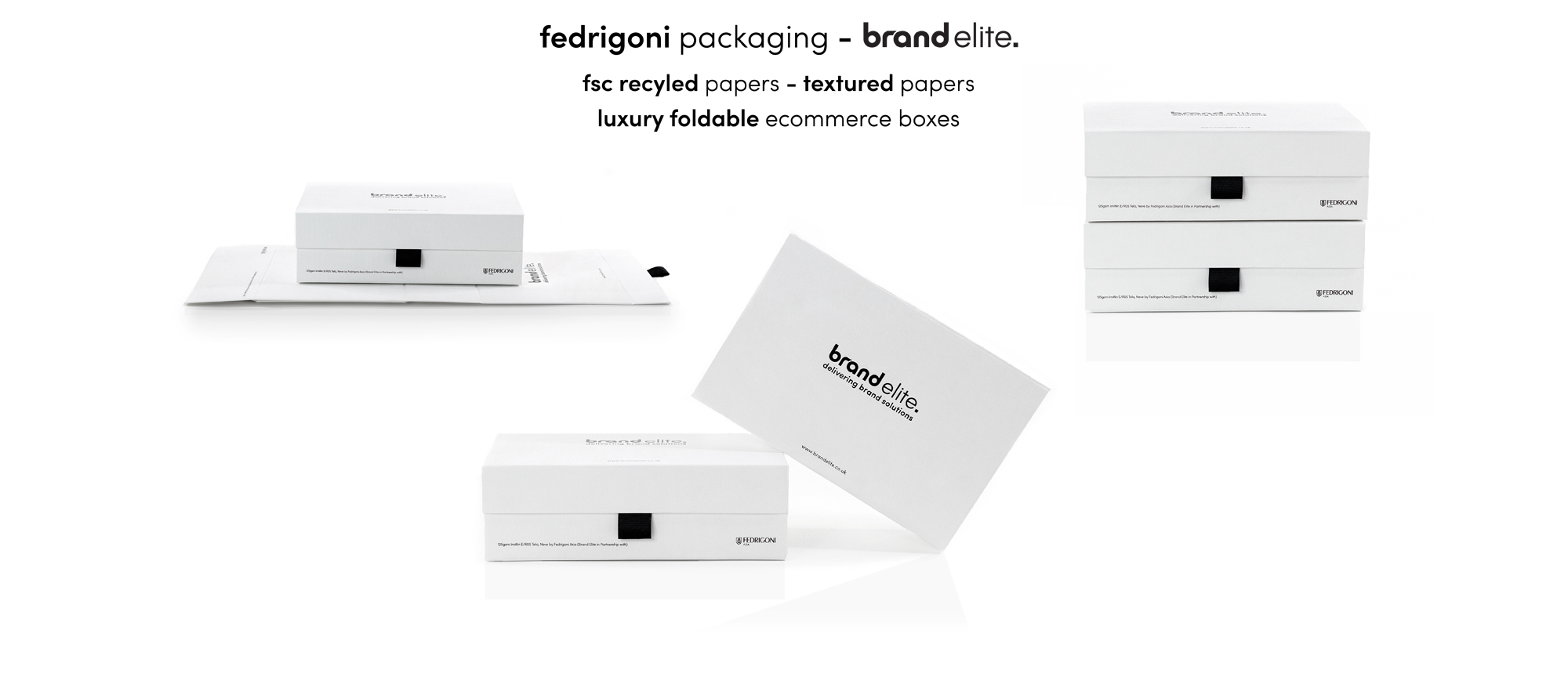 Brand Elite - Welcome Banner 3 - Fedrigoni Packaging Recycled Paper Boxes